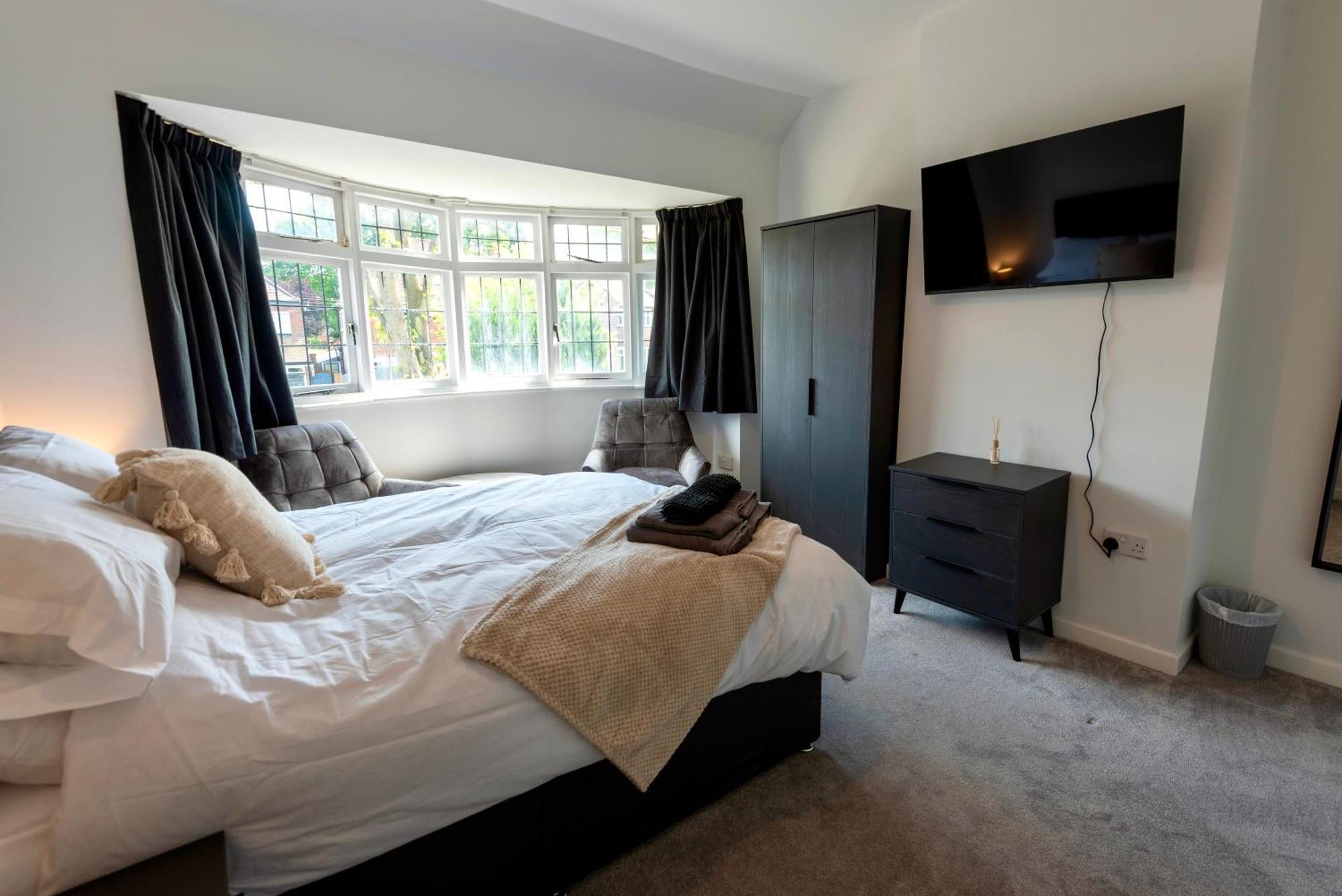 Double Room In Refurbished 5 Bed Home With Wifi And Tv BW Room 4 Solihull Exterior foto